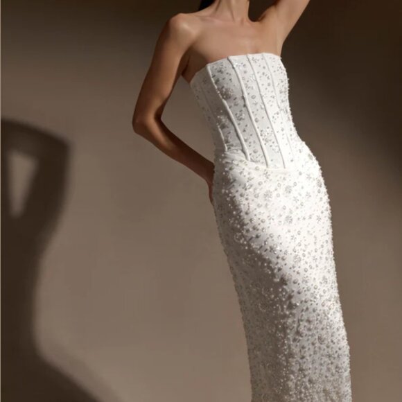 Meshki Gemma Beaded Dress - Picture 1 of 7